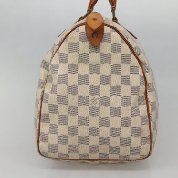 LOUIS VUITTON Damier Azur Speedy 35 Hand Bag - Picture 5 of 15